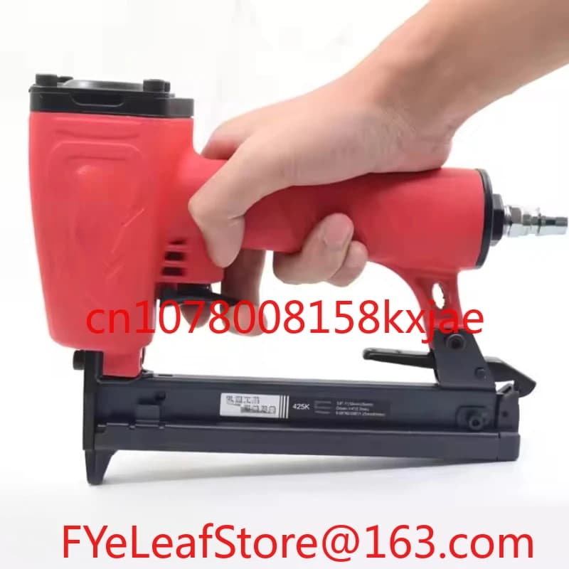Cucitrice pneumatica a cuscino 18GA Cucitrice pneumatica a forma di U da 1/4 "corona da 1/2" -1 "