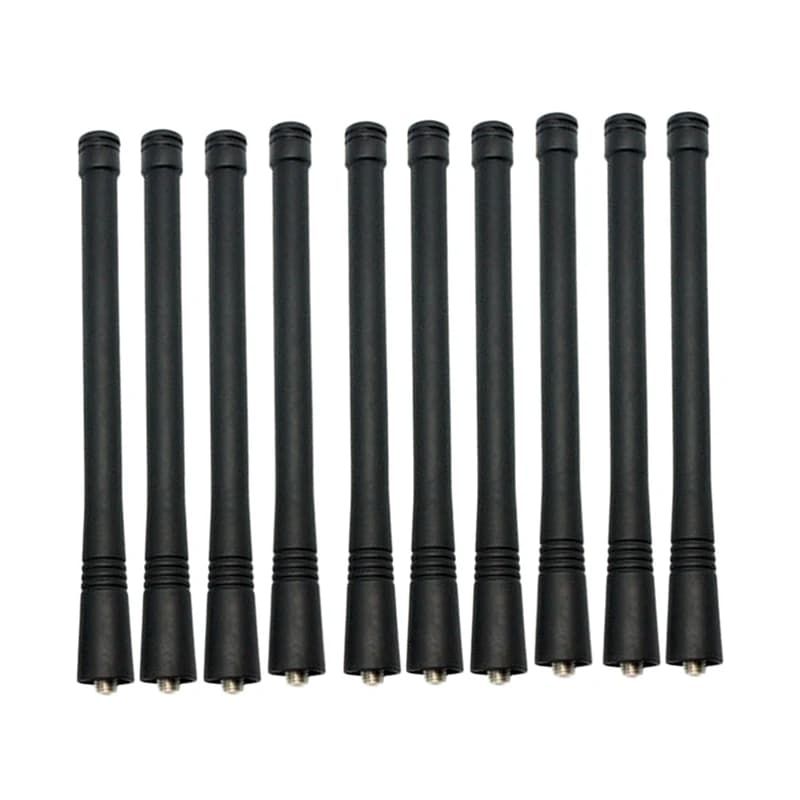 Antenna VHF 10 X per radio Motorola Walkie talkie GP88 GP88S GP328 GP338 GP338 PLUS 6 pollici (15CM) 136-174 Mhz C025