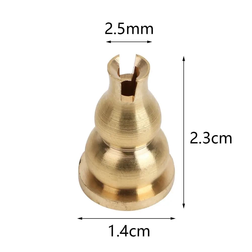 Handicraft Home Decor Buddhism Gadgets Traditional Shapes Copper Censer Ash Catcher Incense Holder Joss-stick inserted