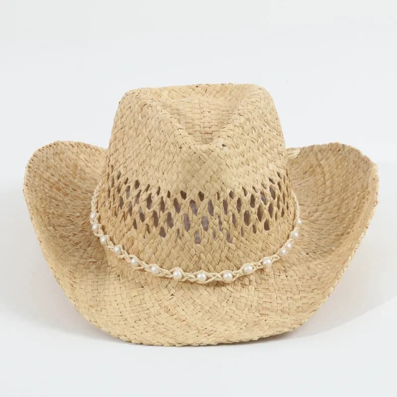 New Amazon Hot Sale Denim Straw Hat, Hollow Design Breathable Sun Cap, Outdoor Travel Beach Hat