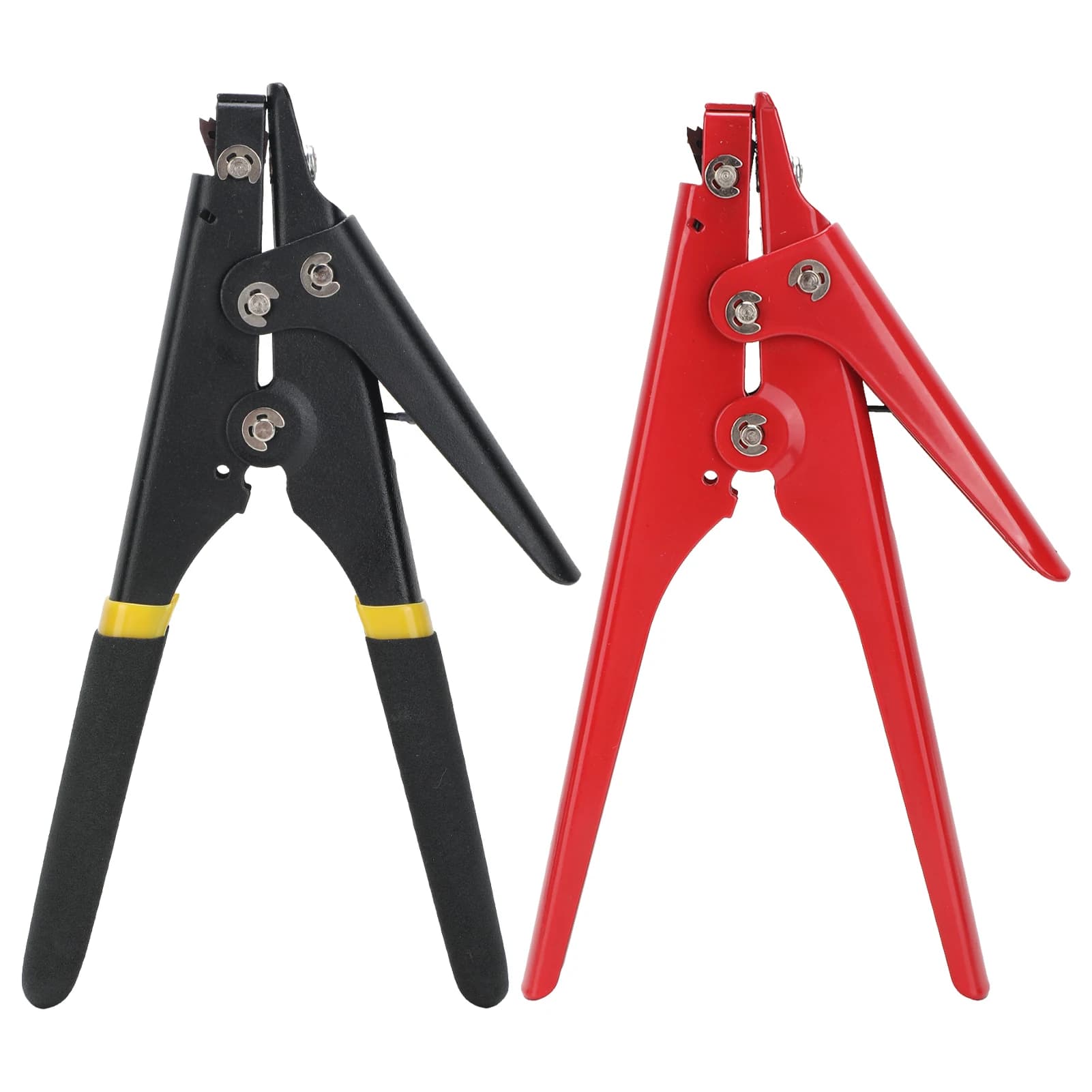 Strumento per fascette per cavi Strumento per fascette per cavi in nylon Pistola per fascette per cavi in nylon portatile Strumento di fissaggio e taglio per fascette in plastica a tensione regolabile