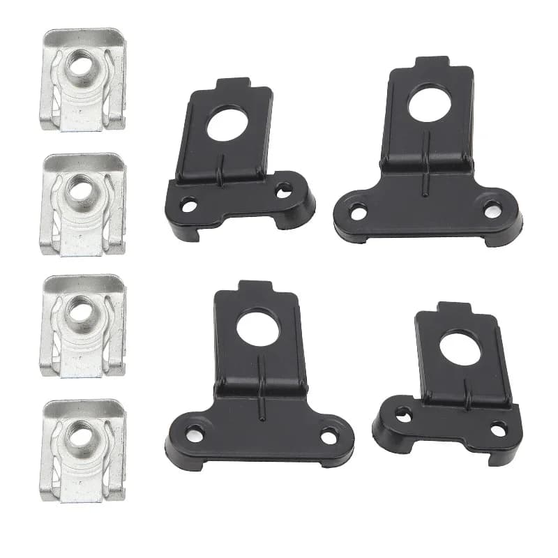 Car Headlamp Headlight Bracket Tab Repair Kit Left With Right Sides For Vw Polo Vi 2017-On 2G0998225 2G0998226 Car Accessories