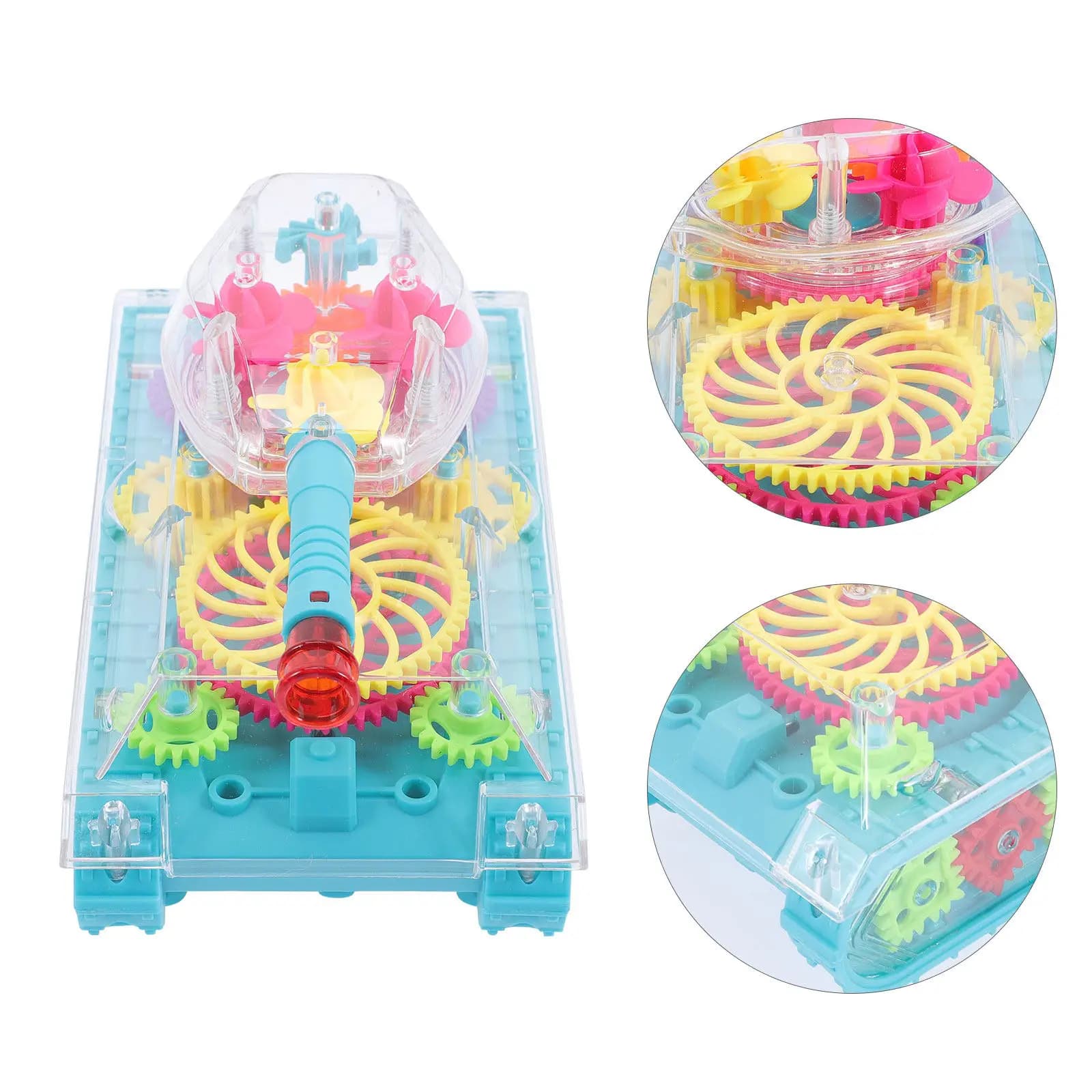 Auto Giocattolo Educativa con Luci per Bambini, con Luci Brillanti, Gioco Immaginativo e Sviluppo Cognitivo