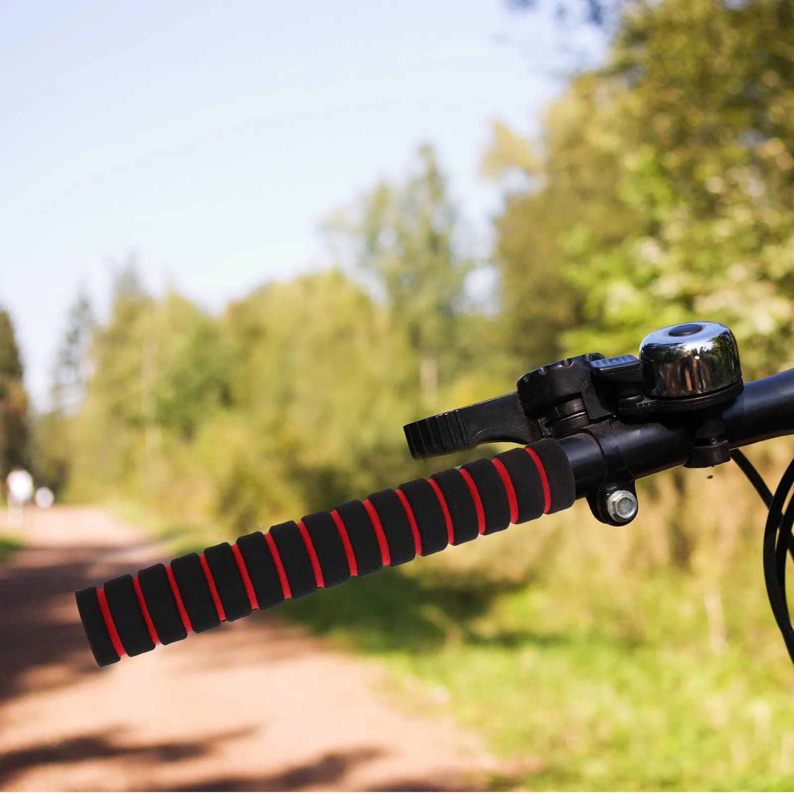 4Pcs Bicycle Handlebar Covers Sponge Grip Non Slip Kayak Paddle Wraps Workout Dumbbell Rod Accessories Kayak Sponge