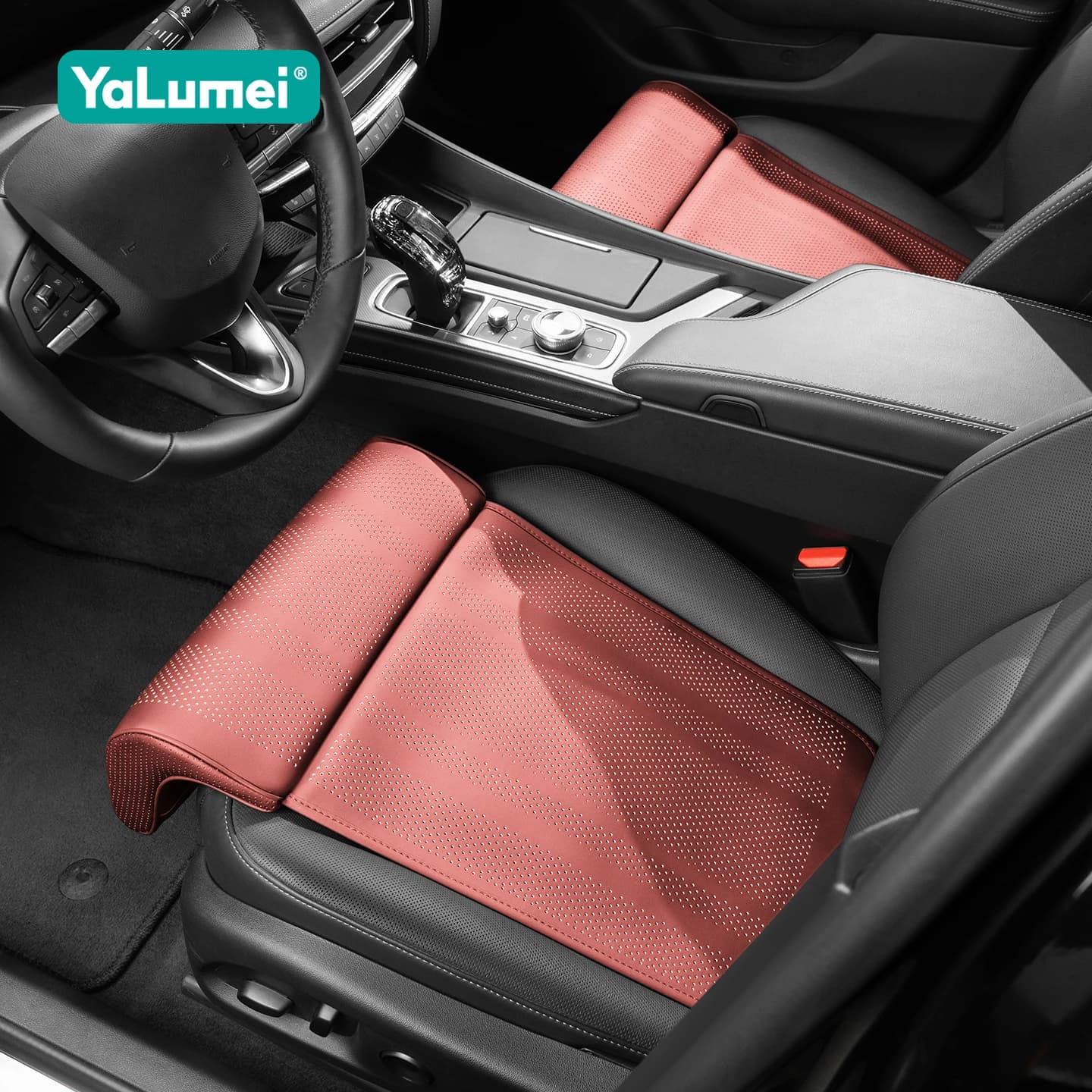 Universal Poggiagambe Leather cushion with Memory Foam for Mercedes-Benz A B C and GLA CLA GLK W176 W246 W212 W204 W221