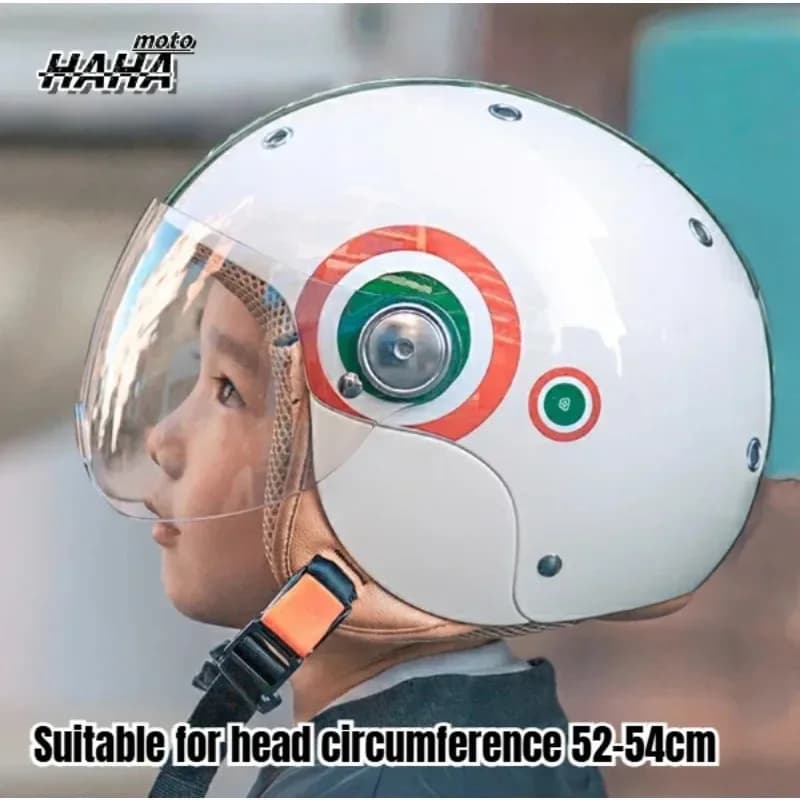 Casco da moto per bambini CALDO BEON Boy Girl Accessori per scooter Casco di sicurezza per moto per auto giocattolo elettrico per bambini