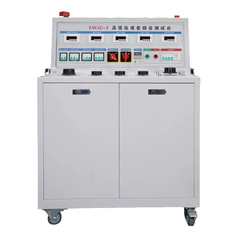 KWJC-3 High and Low Voltage Circuit Breaker Full Test Bench Set