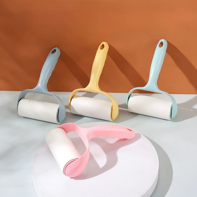 Lint Remover Roller Portable Sticky Pet Hair Remover for Clothes Furniture Carpet Dust Lint Cleaner Sticky Roller