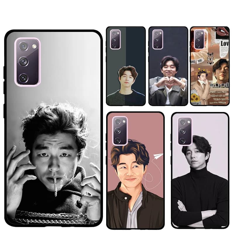 Kpop Gong Yoo Phone Case For Samsung Galaxy S25 Ultra S9 S10 S20 FE S21 S22 S23 Plus S24 Ultra Back Cover