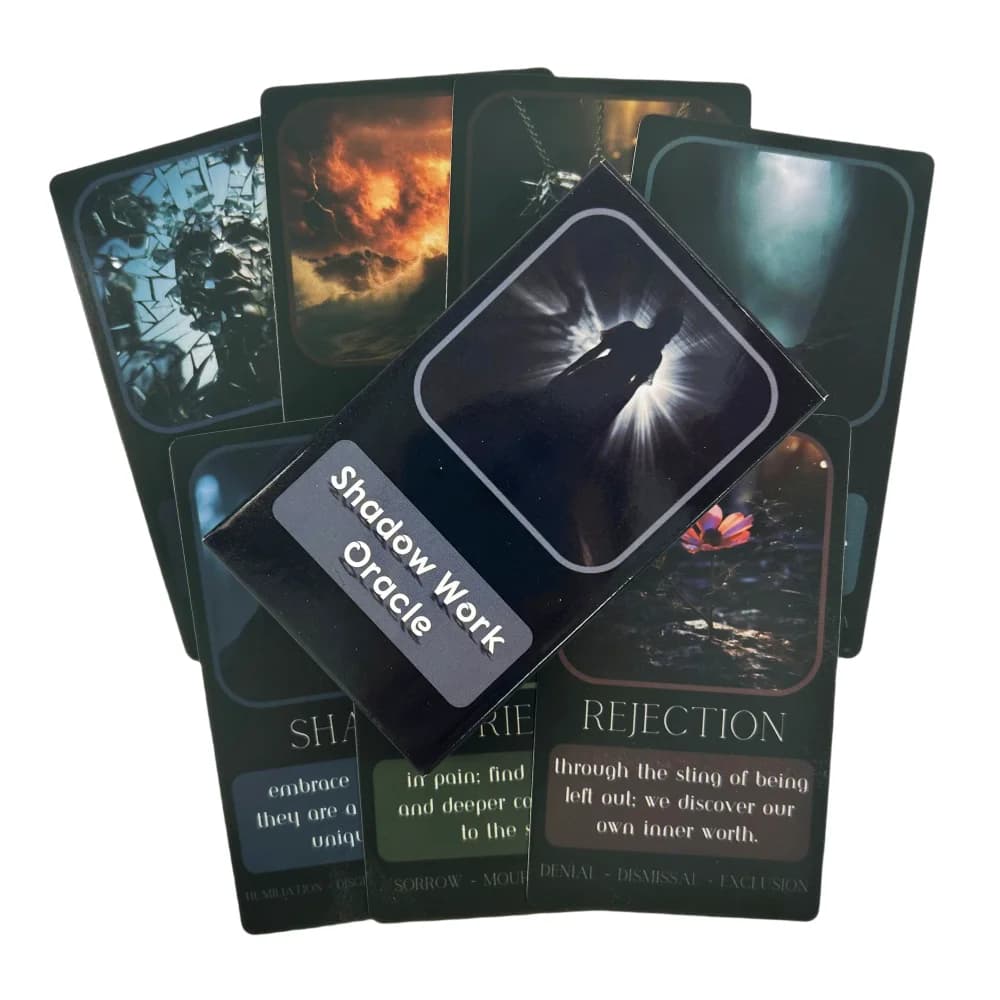 Shadow Work Oracle Cards divinazione Deck English Vision Edition Tarot Board Playing Game For Party