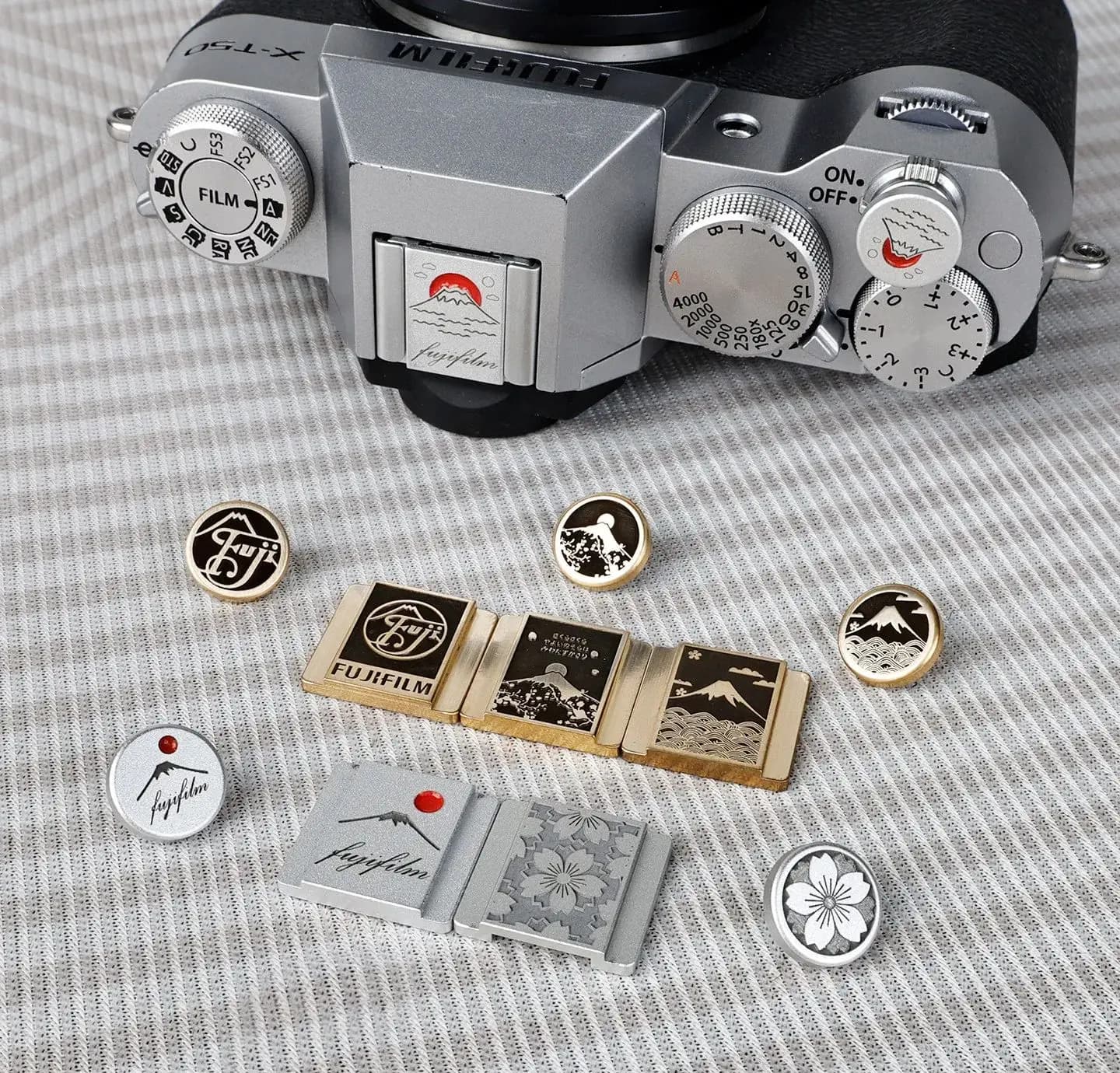 Camera Hot Shoe Cover Hot Shoe Protector Dustproof Metal for Fujifilm XS10 XM5 XE4 XT5 XT30II XH2S XA7 X100VI XT50 ZFC