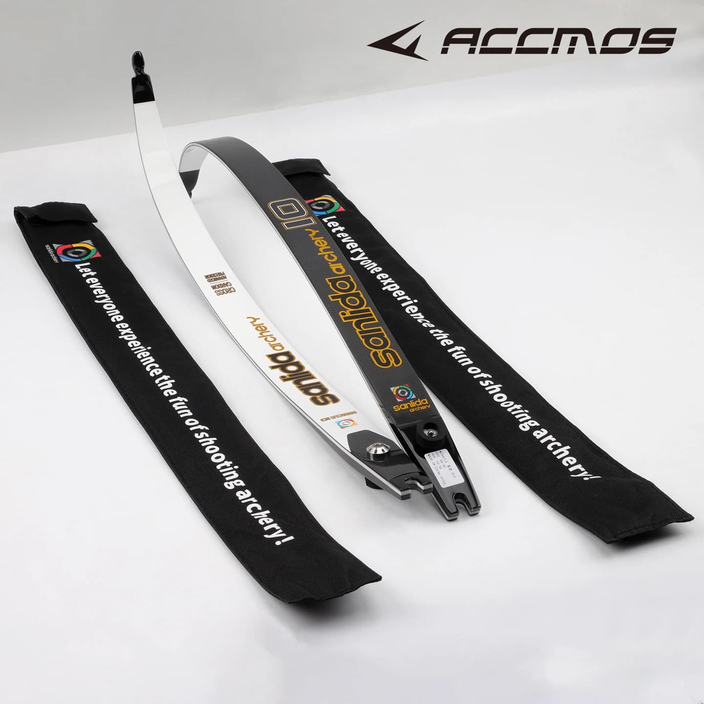 Sanlida X10 Miracle Bow Limb Archery Competition Recurve Bow ILF Limbs Carbon Fiber & Graphite Foam Limbs