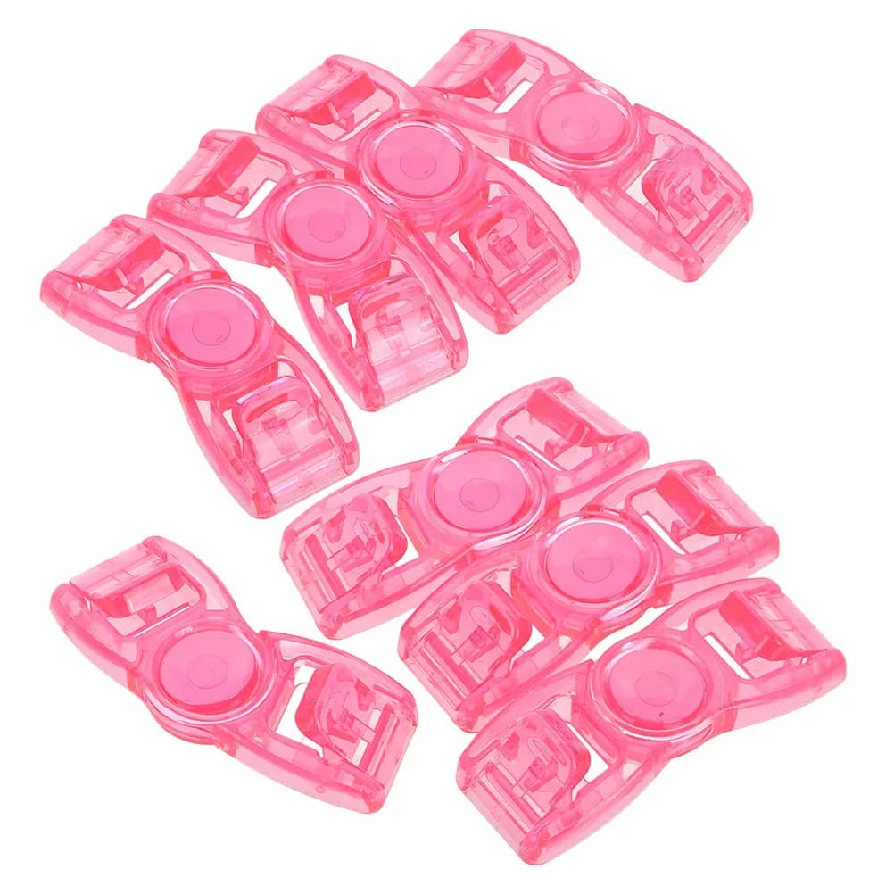 8 Pezzi Fibbie per Occhialini da Nuoto a Sgancio Rapido, Clip in Plastica Universali, Chiusure Regolabili di Ricambio per Occhialini da Nuoto