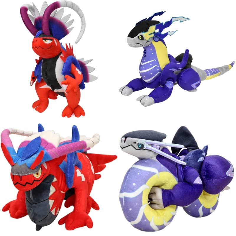 Pokemon Koraidon Miraidon Peluche Anime Pocket Monster Scarlet Violet Serie Peluche Bambole Regali di compleanno Per bambini
