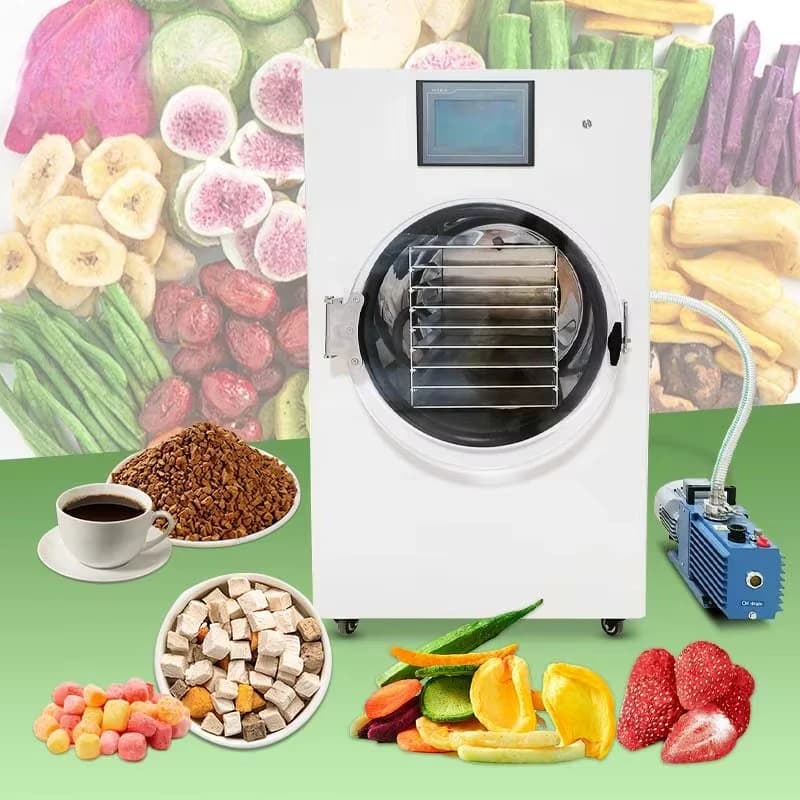 Small Freeze Drying Mini Liofilizador Dried Fruit Dryer Home Dehydrator Dry Machine for Food
