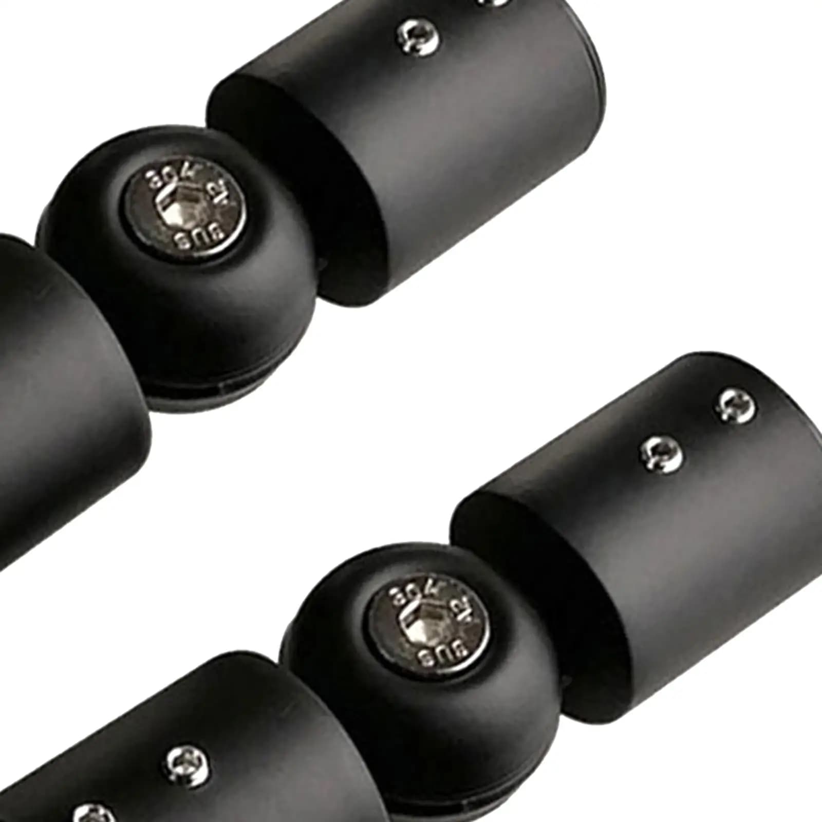 2pcs Rod Corner Connector Hinged Elbow Connector for Bay Window Heavy Duty