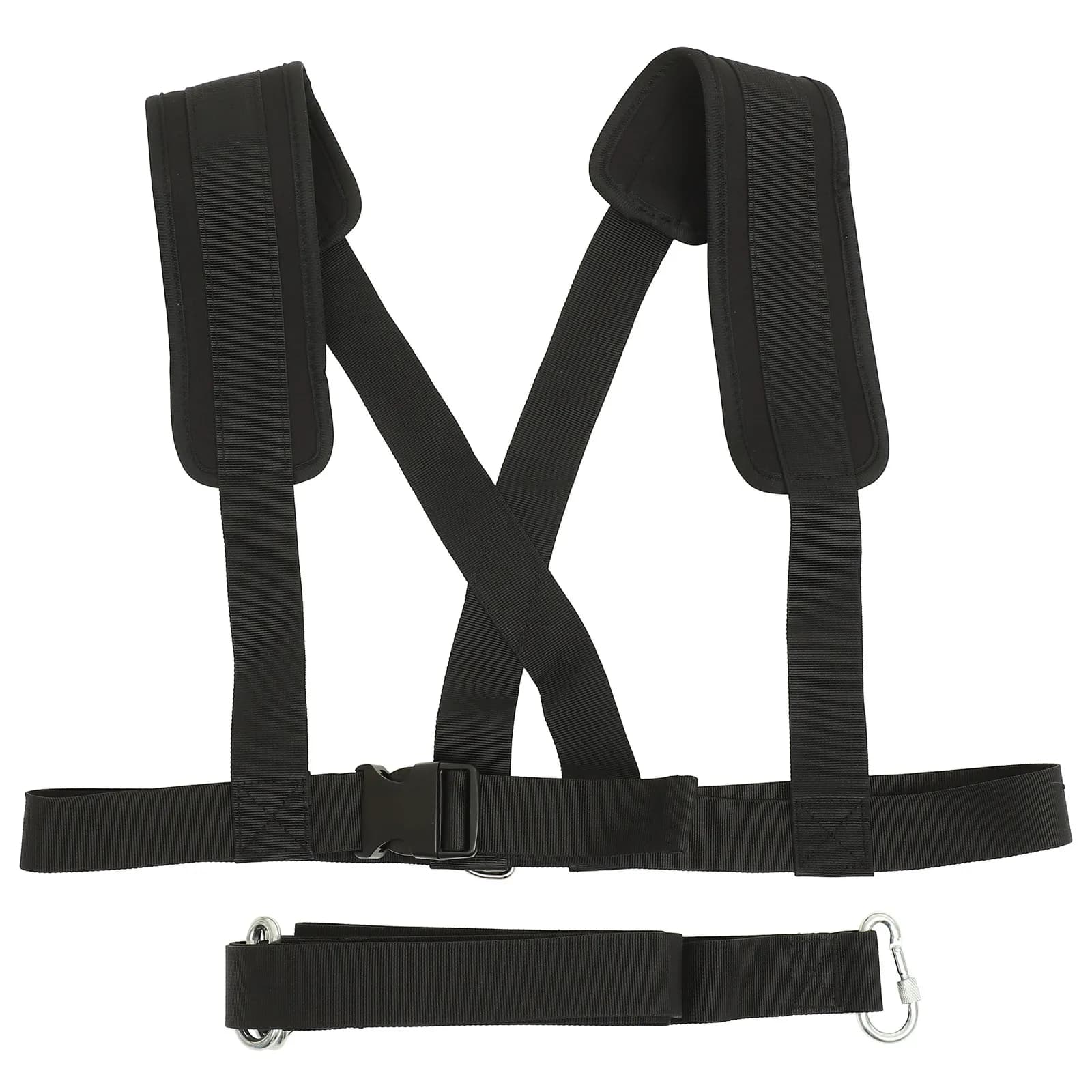 Professional Weight Bearing Support Belt Upgrade Style Black Heavy Duty Resistance Band Running Training Equipment Strap for Gym