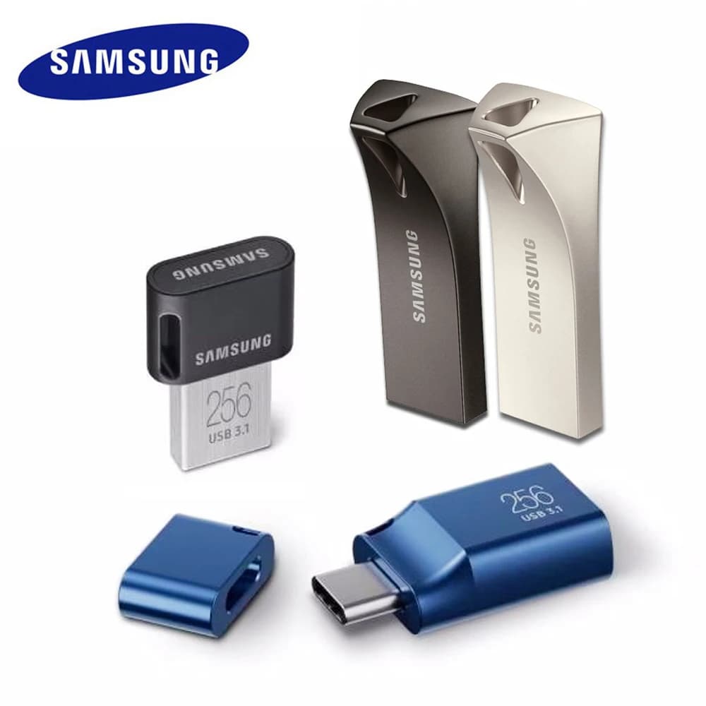SAMSUNG Chiavetta USB3.1 64 GB Velocità di lettura 300 MB/s 128 GB 256G 512 GB 400 MB/s Pen Drive Tipo-A o Chiavetta USB Tipo-C Chiavetta di memoria