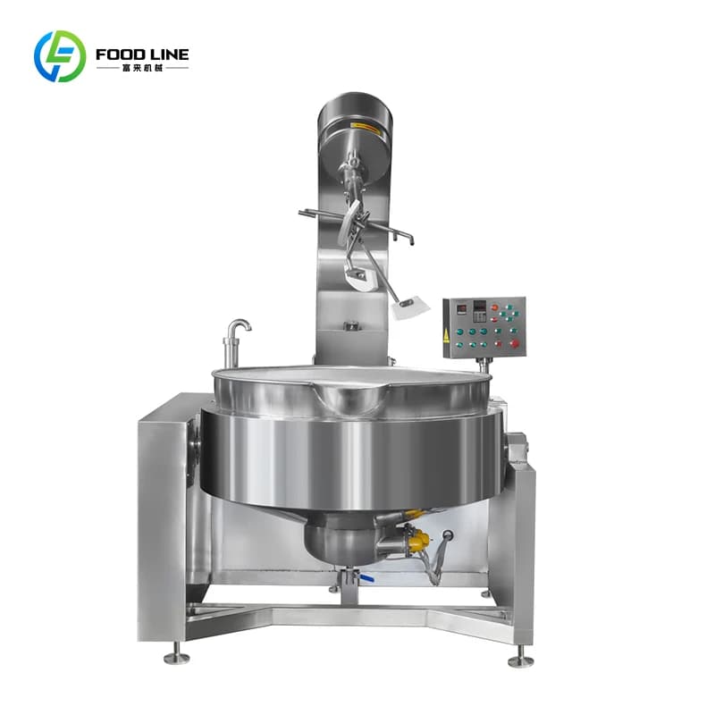 Impastatrice per cottura a rulli Wok e padelle per mescolare Wok per mescolare automatico Macchina per friggere e wok completamente automatica