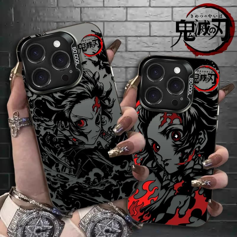 Phone Case for Demon Slayer Anime Tanjiro Kamado Xiaomi Redmi Note 15 14 13 12 10 9 Pro Plus 4G 5G 12S 11S 10S 9S Matte Cover