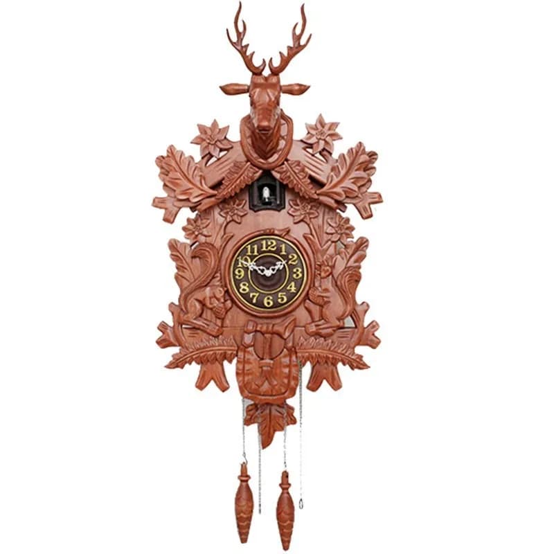 Orologio da parete a cuco, sveglia, soggiorno domestico