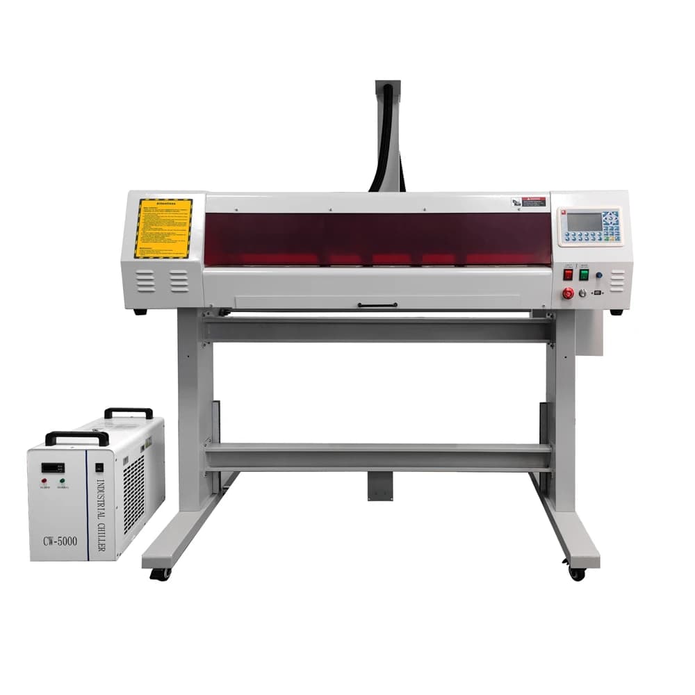 2025 Vendita calda Plotter laser Taglierina Trasferimento di calore Pellicola adesiva in vinile Plotter da taglio laser ad alta efficienza