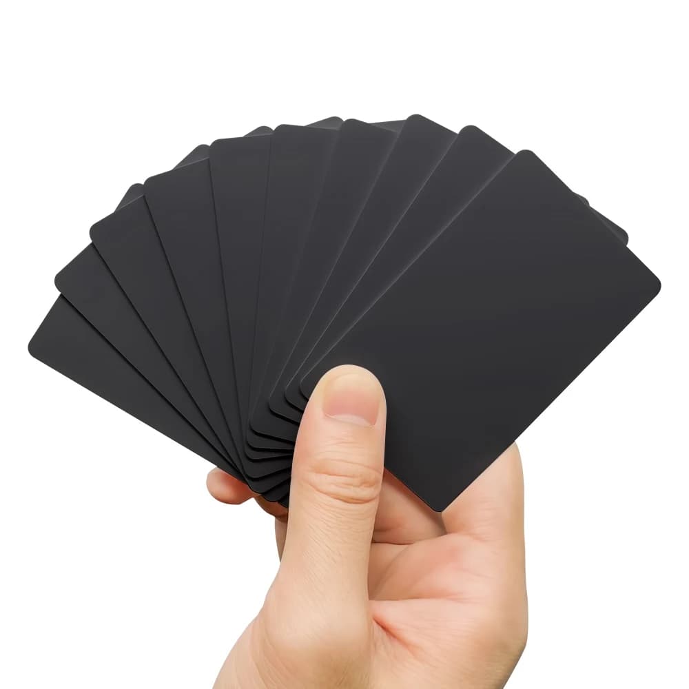 Chip CUID Clonato per Controllo Accessi in Edifici Residenziali, Uffici e Appartamenti, Scheda IC SAK08, Carta NFC Completamente Nera Opaca