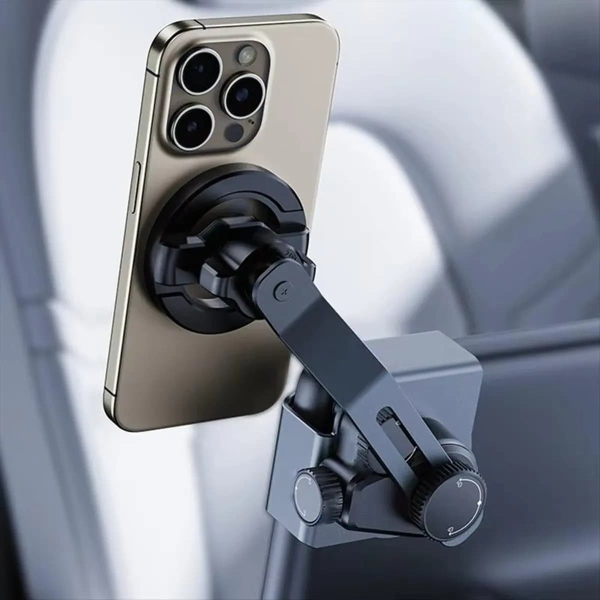 forfor Adjustable Car Phone Cradle Dash Stand Support with Suction Cup Magnetic Bracket Automobile Mobile Phone Holder Cradle A