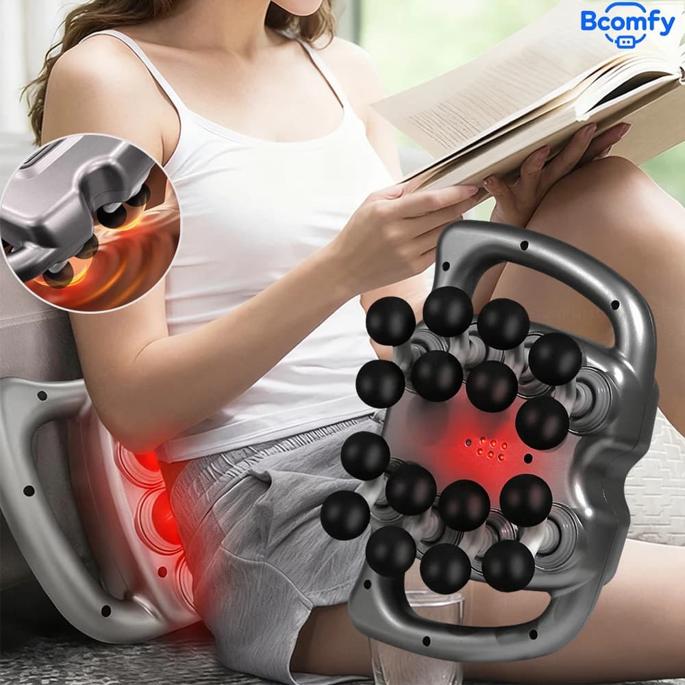 Pistola for band 16-head muscle massage gun 9 mode Full body massage Gun for professional legs, back, shoulder, waist