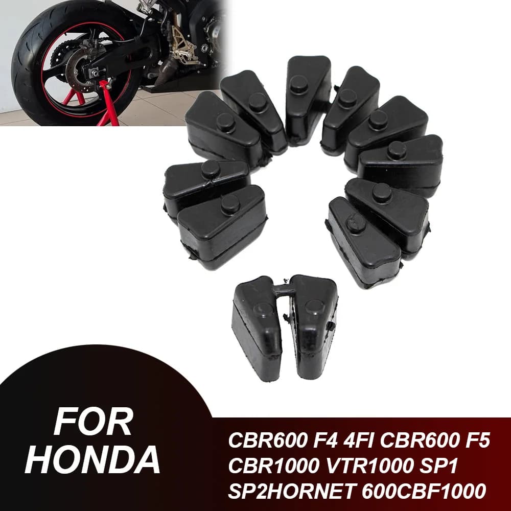 6 Pezzi Gomma per Tamburo Ruota Posteriore Moto per Honda CBR600 CBR1000 F5 F4i VTR1000 CBF1000 XLR1000 Ammortizzatore in Gomma 1998-2012