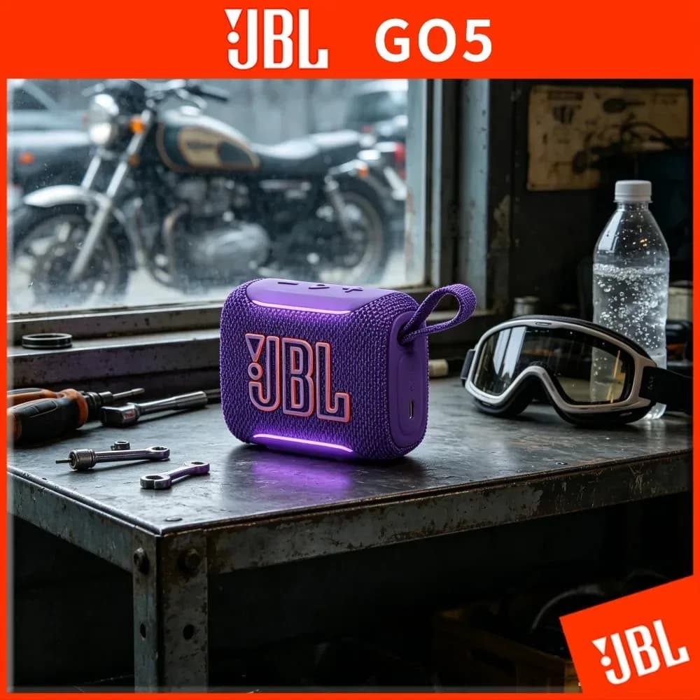 JBL GO5 Portable Bluetooth Speaker IP68 Waterproof Mini Pocket Wireless Speaker Outdoor Travel Camping Audio