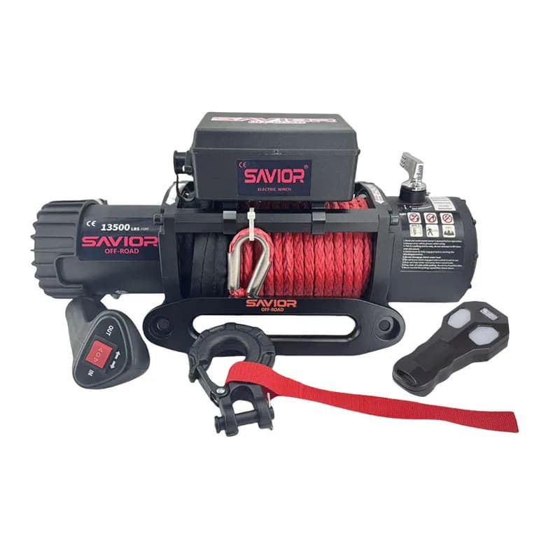 Electric Winch 12000lbs 12V Boat Anchor Other Winch Car AUTO 4X4 Truck Steel Cable Nylon Rope High Speed Lifting Electric Winch