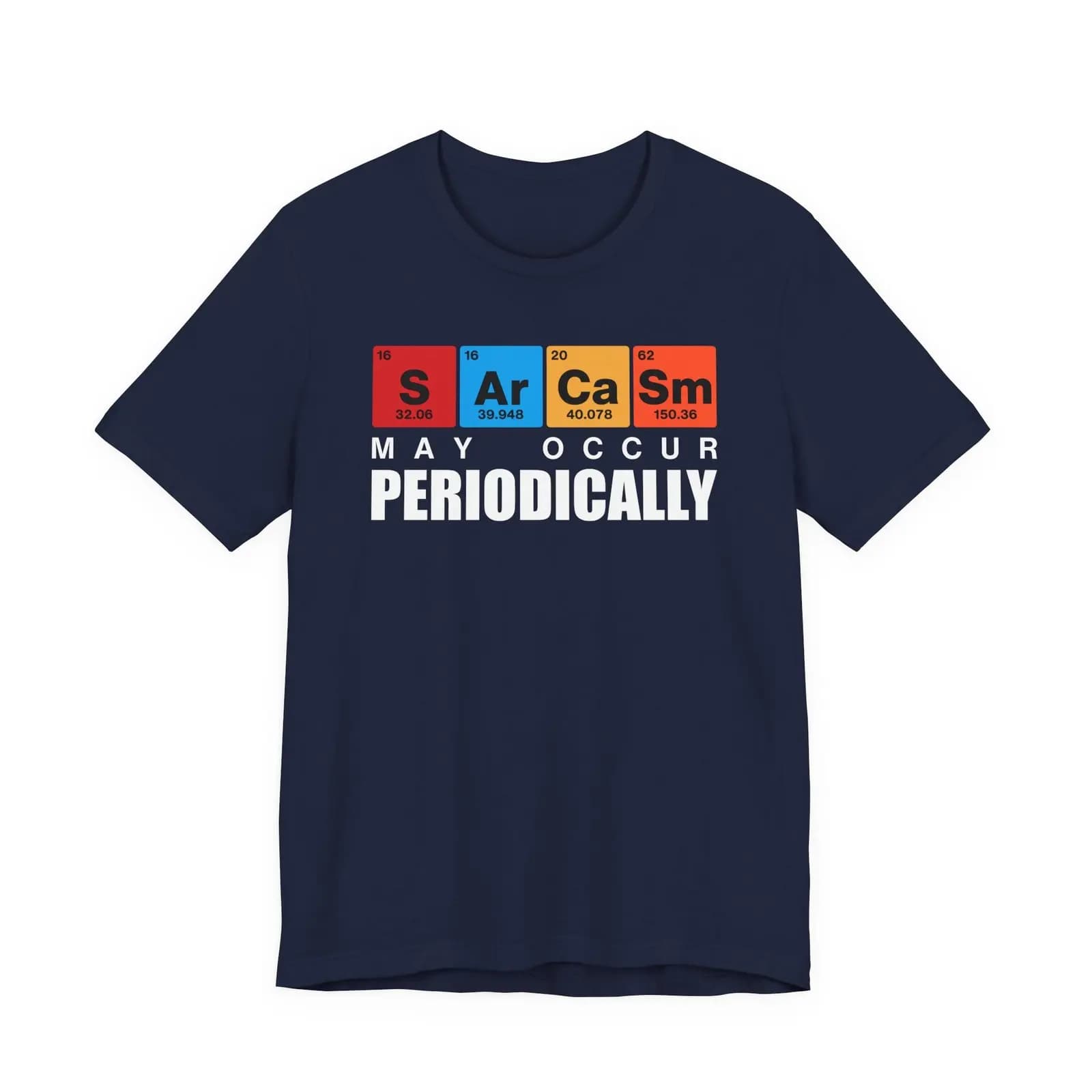 Retro Chemistry Sarcasm Periodic Table T-Shirt for Men 90s Vintage Clothes Harajuku Shoujo Funny Unseix Cropped Goth T-shirts