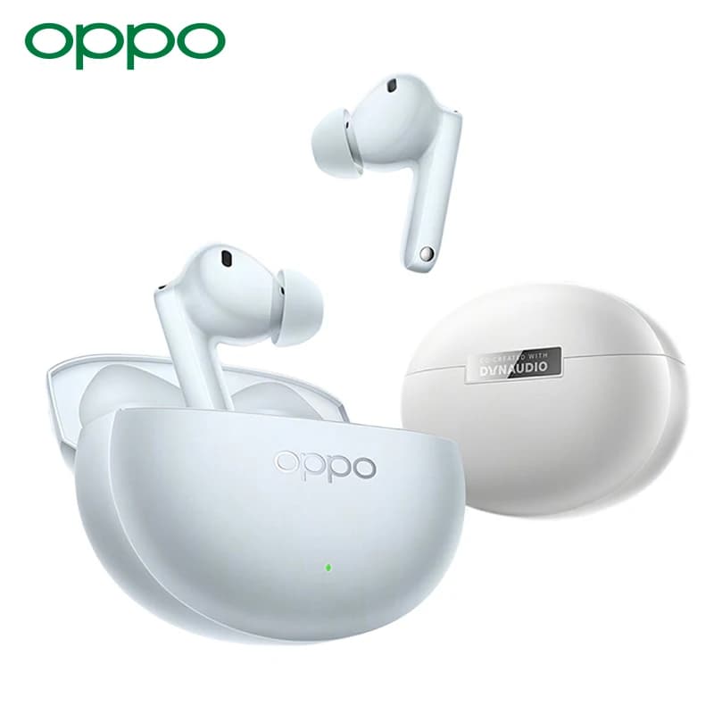 Auxiliary OPPO Enco Free4 TWS Wireless Bluetooth 5.4 55dB Headphones with active noise cancelling 45-hour battery life Headphones
