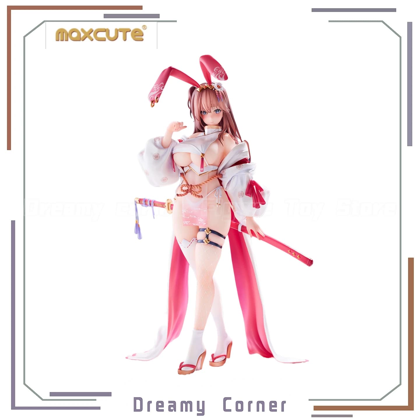 【Disponibile】Originale Maxcute USAMURAI Snow Rabbit Warrior -chan 1/6 Figure Toys Collection Modello Ornamenti