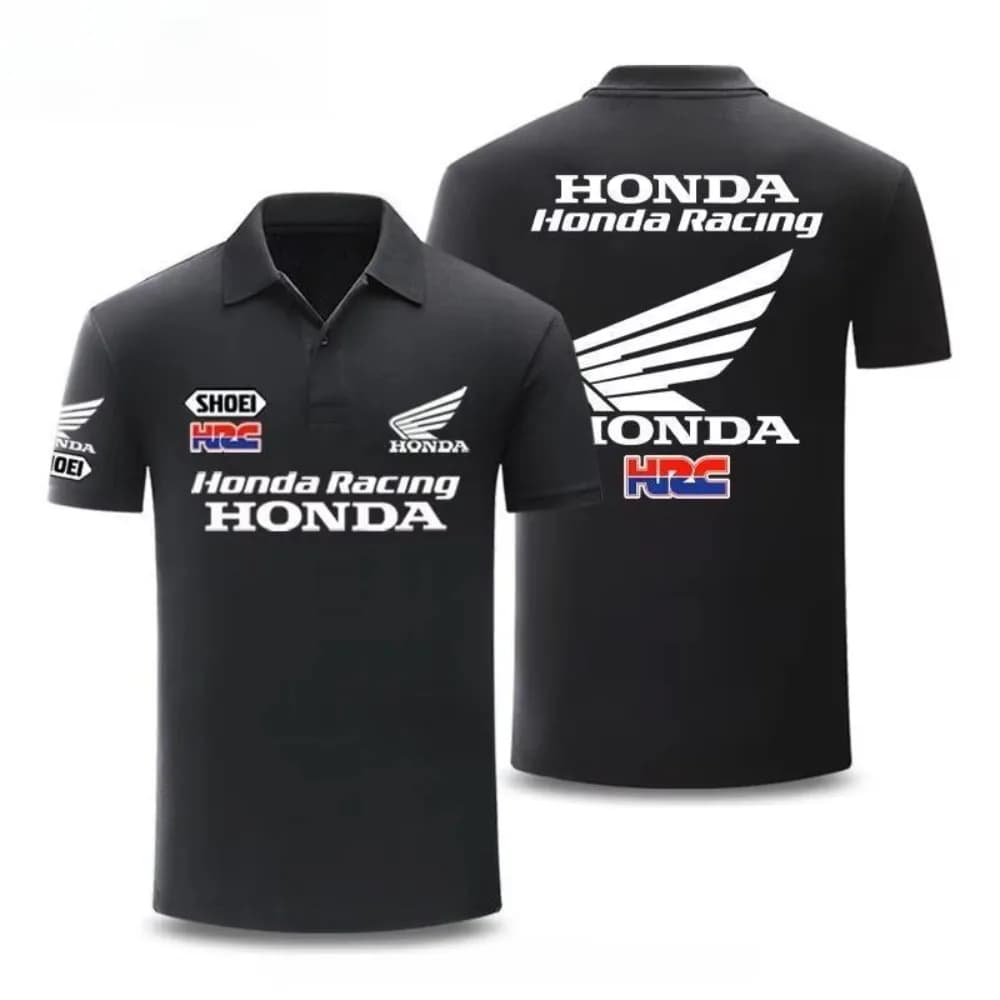 Camicie POLO da uomo e da donna Honda Summer Design Sense T-shirt da lavoro da corsa per moto manica corta primavera e autunno