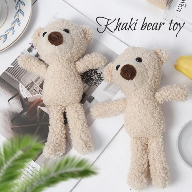 ^1Pc 20cm Cute Stuffed Doll Soft Mini Animal Plush Toy Pendant Room Decoration For Baby Girls Office Ornament Car Decor.