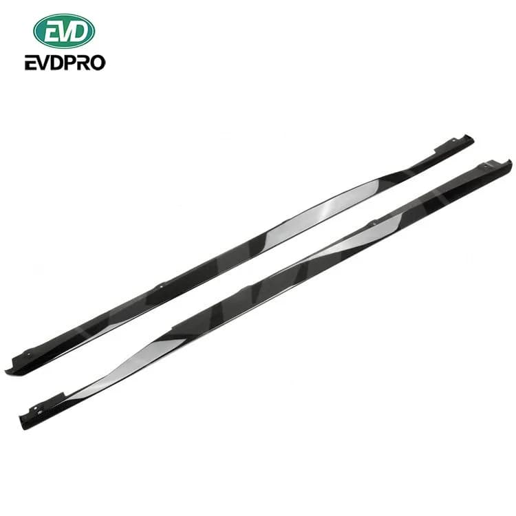 Per Ferrari 458 Italia e Spider 2011-2013 Novt Style Gonna laterale in fibra di carbonio sotto la tavola