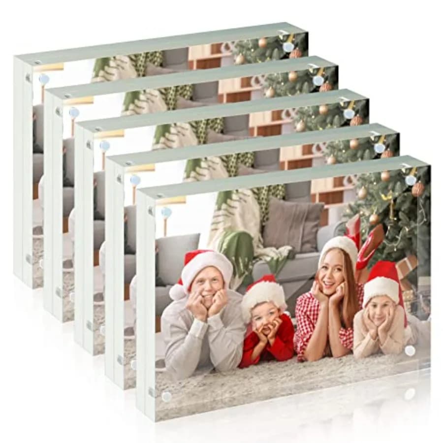 Cornice Fotografica in Acrilico Premium, Cornici Magnetiche Trasparenti