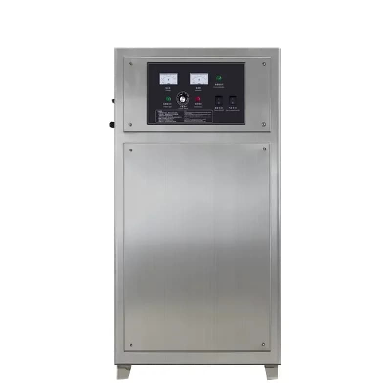 High Quality 60g/h Ozone Generator Adjustable Concentration Air Source Water Purifier Odor Remover with 220V Pump Motor Home Use
