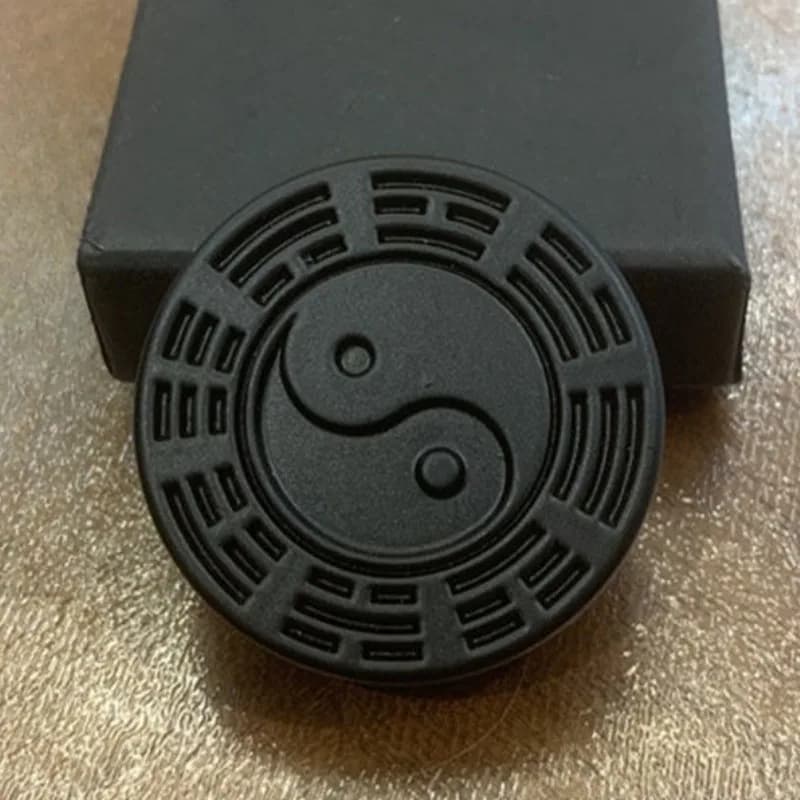 Oreo Biscotto Paragrafo Spinta magnetica Moneta Push Card EDC Metallo Riduzione dello stress Giocattoli Mini Fidget Anti-stress Alleviare l'ansia