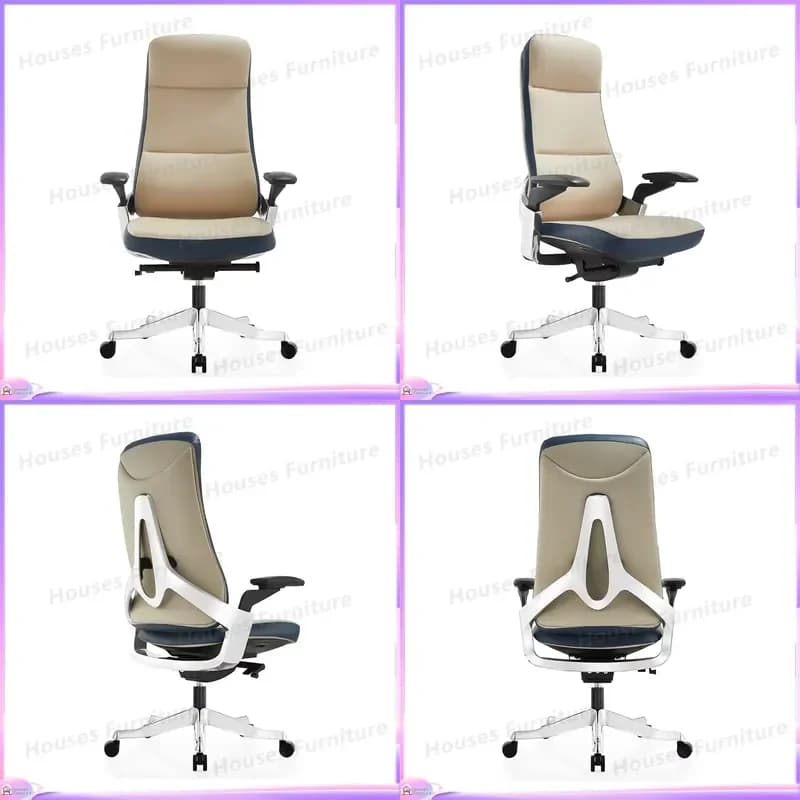 Ergonomic Gaming Chair High Back Office Chair Luxury Computer Desk Seat Adjustable Recliner Racing Style Comfortable Home