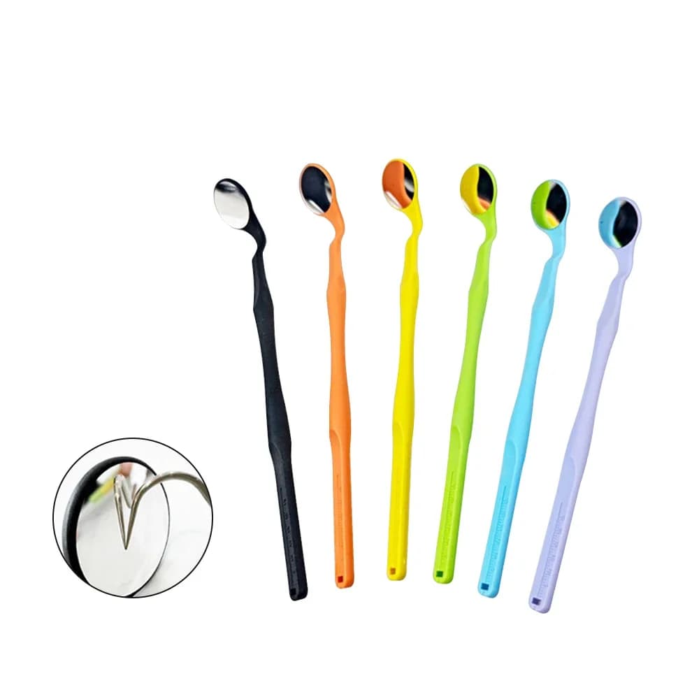 Microscopio Dentale 1Pc, Strumento per Ispezione Orale dei Denti, Specchio Idrofobico ad Alta Definizione Senza Effetto Fantasma, Resistente alle Alte Temperature