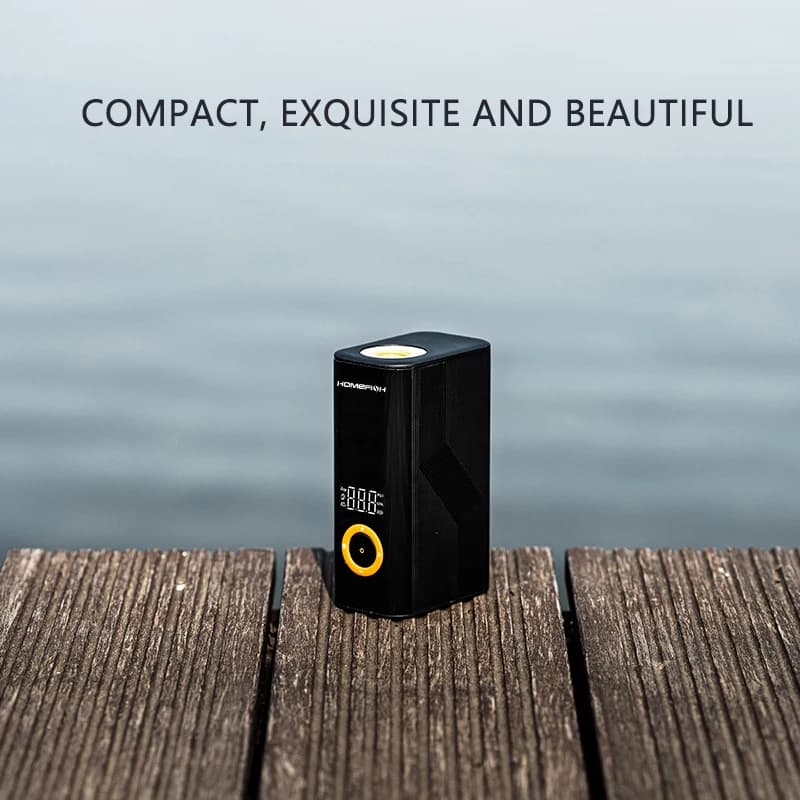 Pompa ad aria elettrica wireless portatile HOMEFISH per paddle board, kayak, surf, aquilone, salvagente, materassino gonfiabile