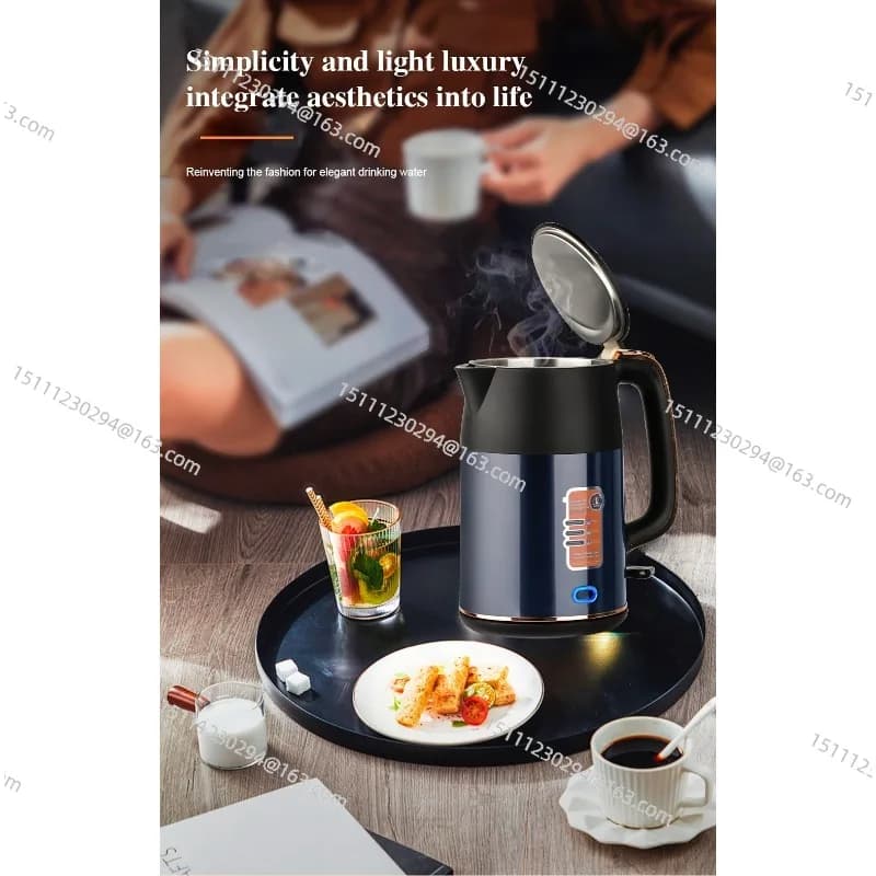 1.8 Liters Automatic Drying Electric Kettle, EU Standard Quick Boiling With Keeps Hot