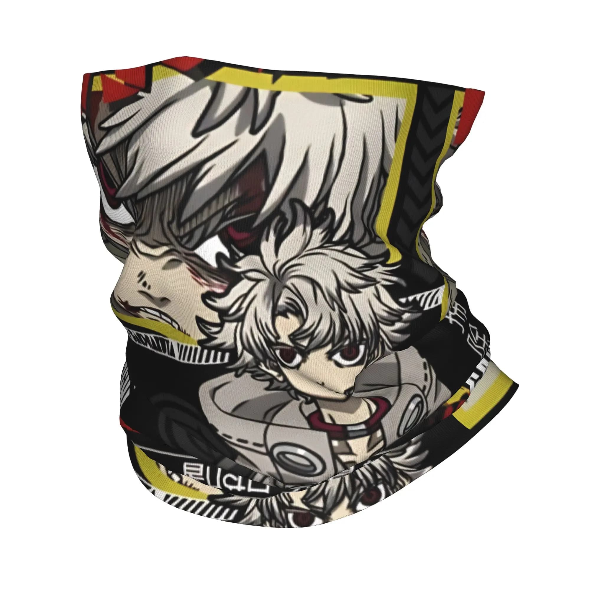 Rudo Gachiakuta Bandana Scaldacollo stampato, Maschera Scaldacollo, Sciarpa, Maschera calda per il viso, Ciclismo, Unisex, Adulti, Invernale