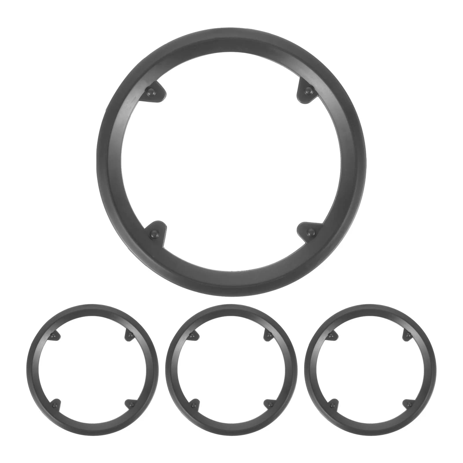 Set di 4 Protezioni per Catena Bici, Copri Pignone, Piastra Protettiva Sostitutiva per Bicicletta