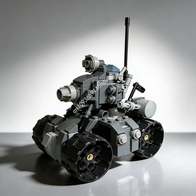 253 Pezzi MOC Metal Slug SV Tank Originals, Blocchi da Costruzione, Regali di Natale, Giocattolo Creativo Fai-da-Te, Idea Educativa, Mattoncini