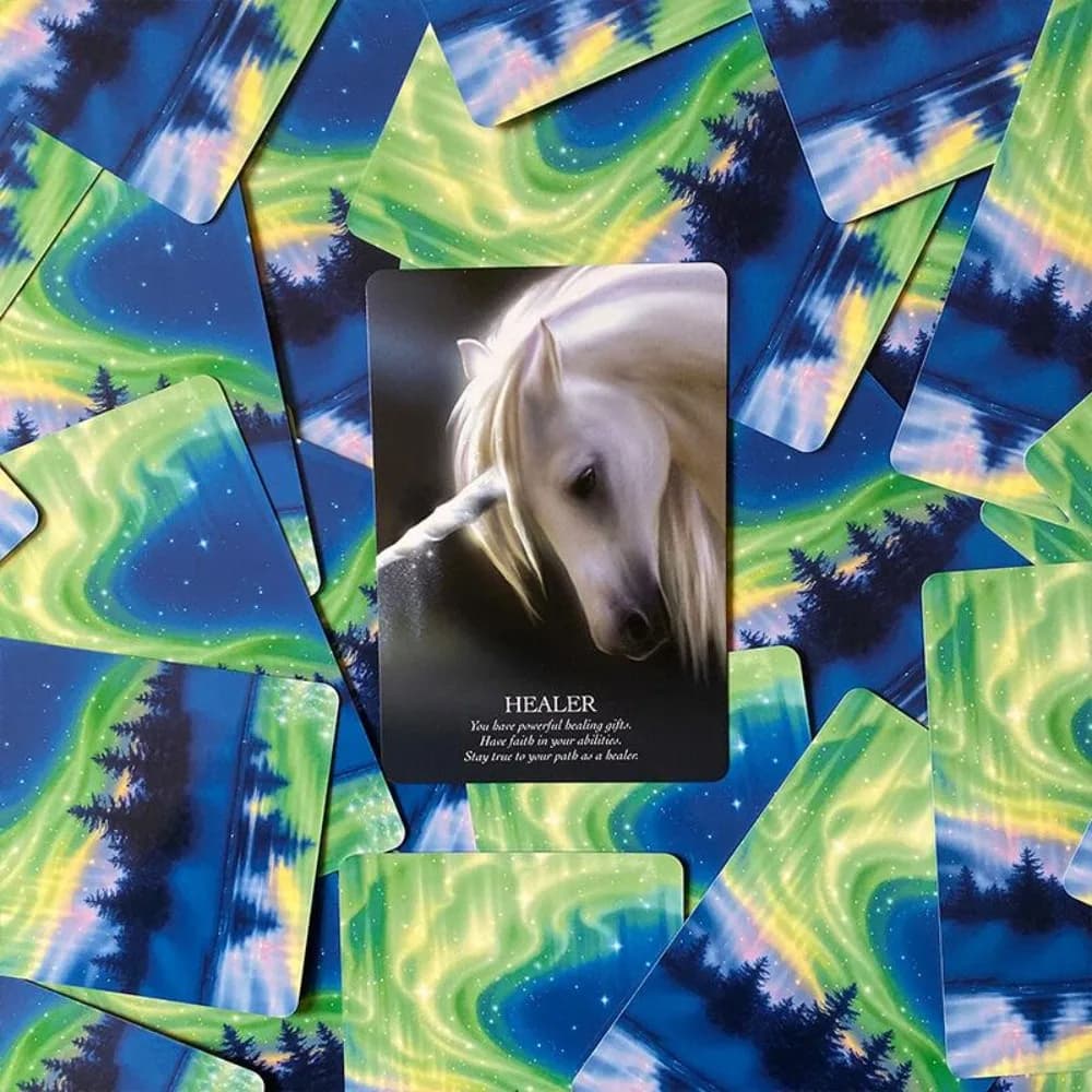 44 Oracle of the unicorni Unicorn Oracle Cards 11*6.5cm