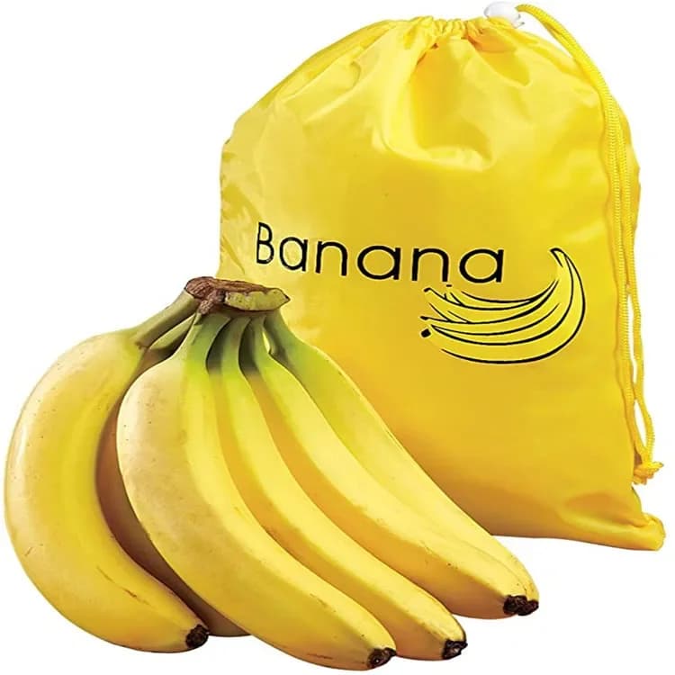 Borsa per la conservazione della tasca del pacchetto di banane Borsa per la conservazione di frutta e verdura Borsa per la conservazione degli alimenti 1 pezzo